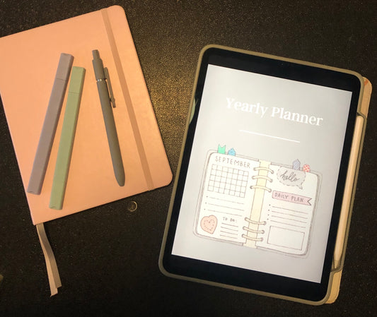Monthly/Weekly Planner Printable (neutral theme)