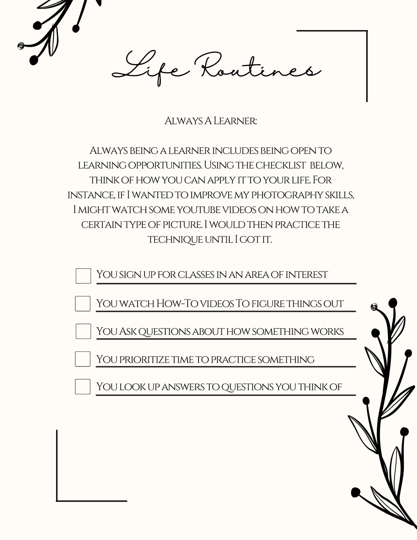 The Life Audit Guidebook