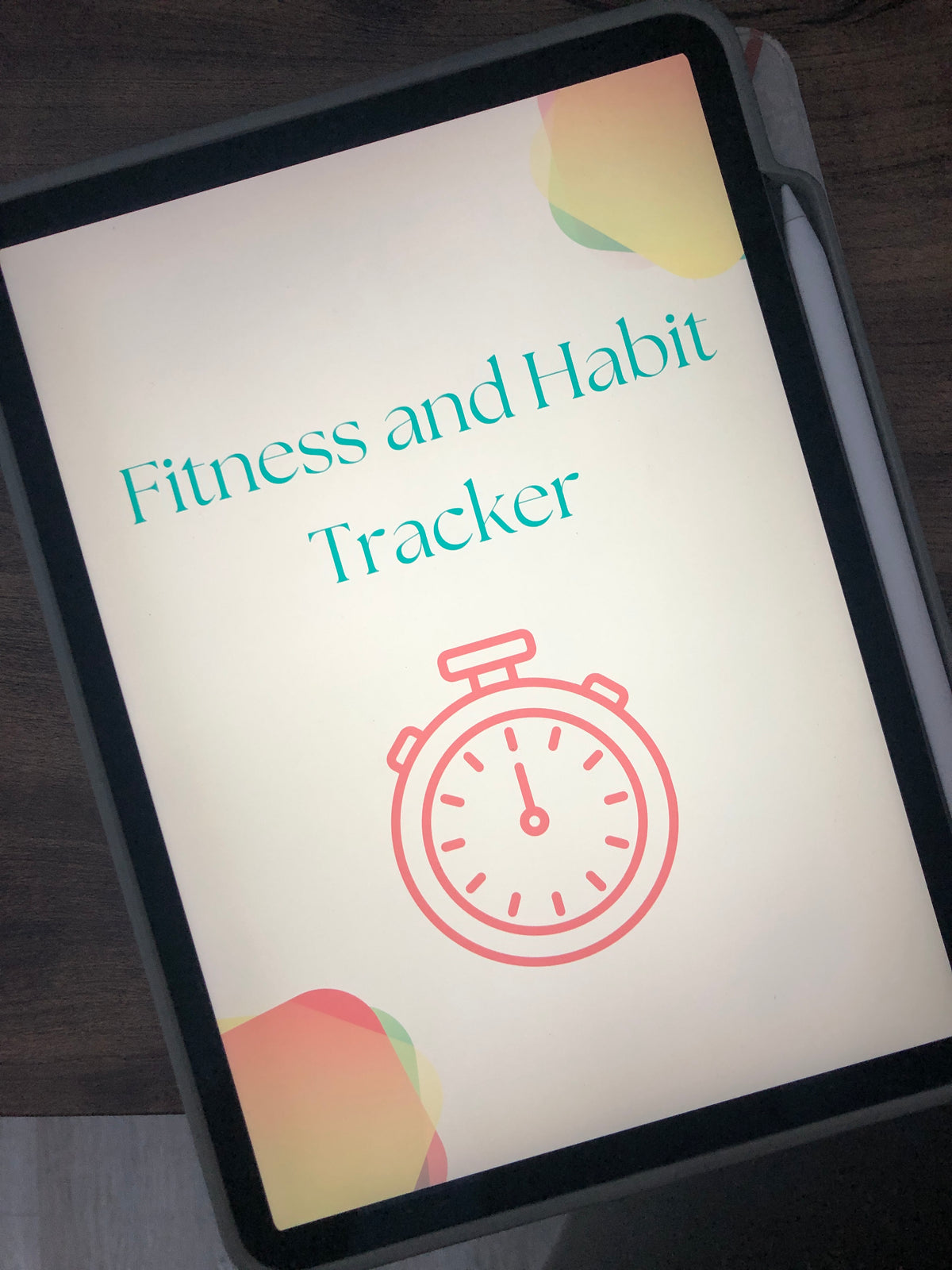 Fitness and Habit Tracker Workbook