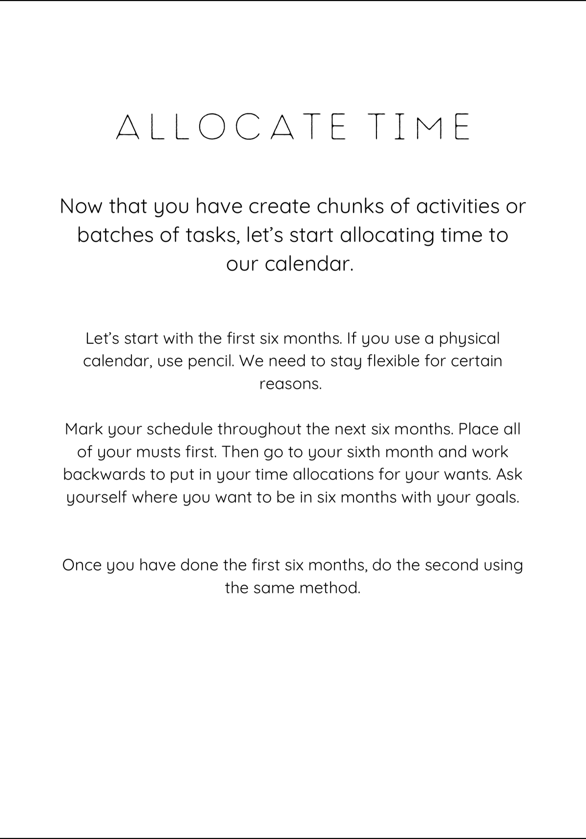 Time Management Playbook