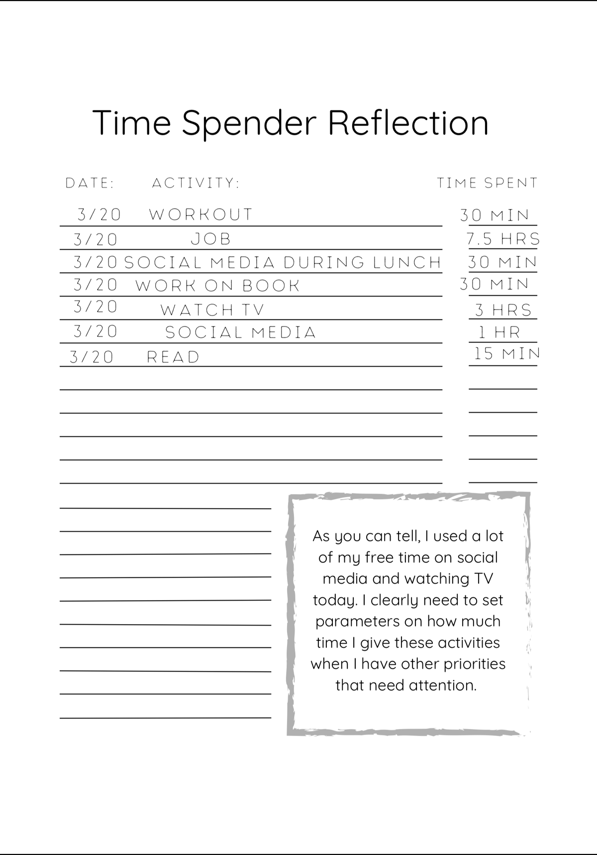 Time Management Playbook