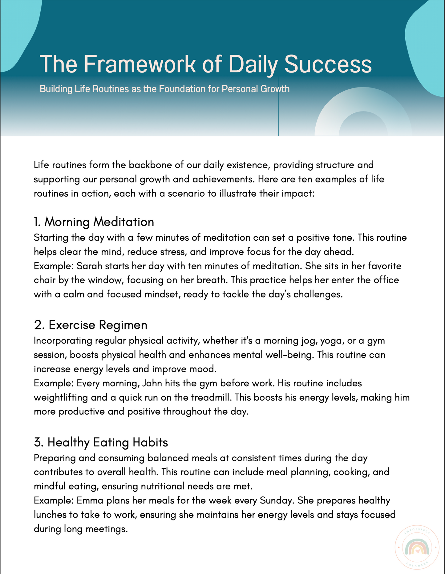 Life Routines Bundle