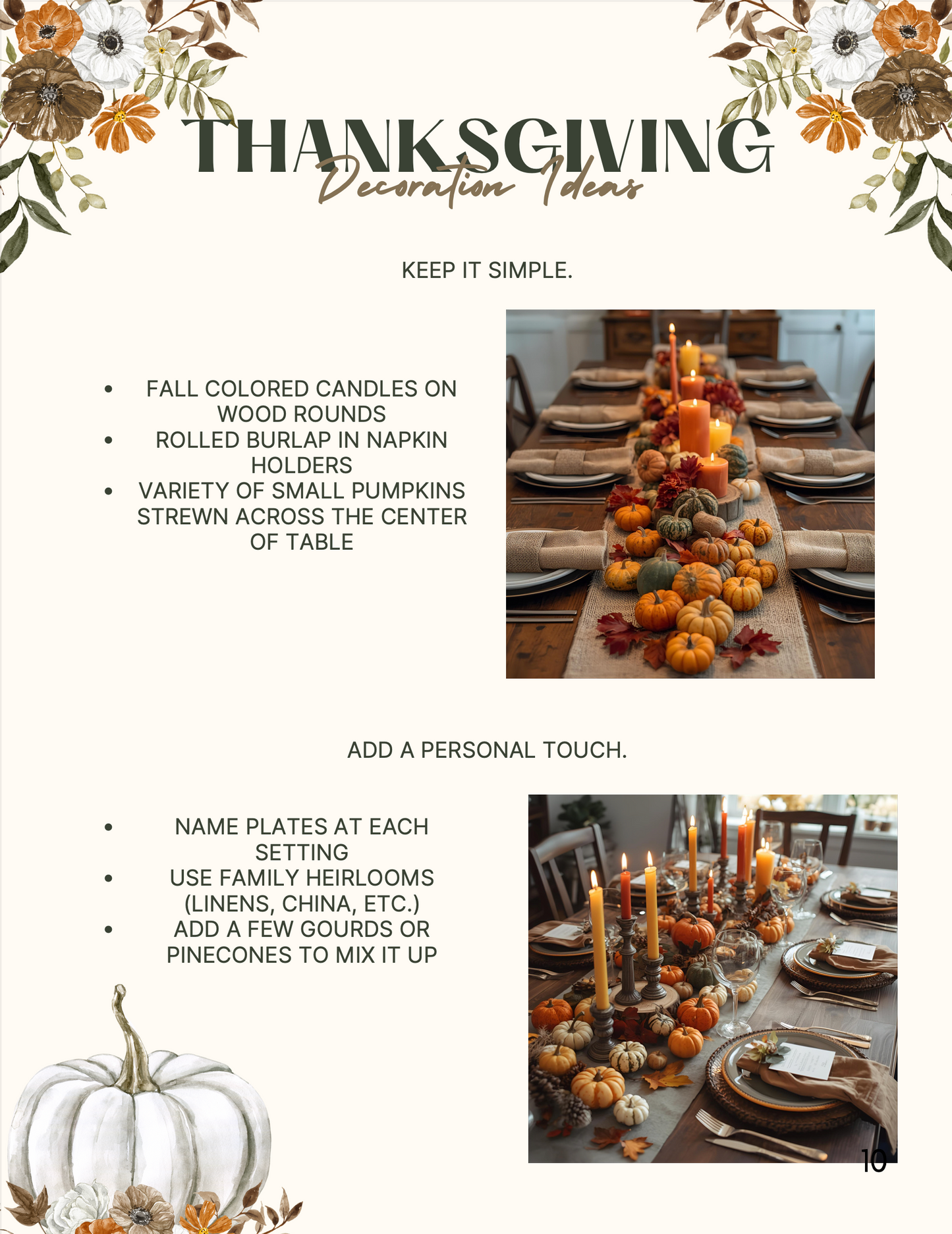 2025 Holiday Planner